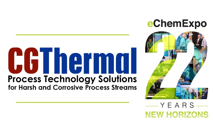 CG Thermal is Exhibiting at the eChem Expo this Week