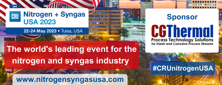 Visit Us at CRU Nitrogen and Syngas in Tulsa