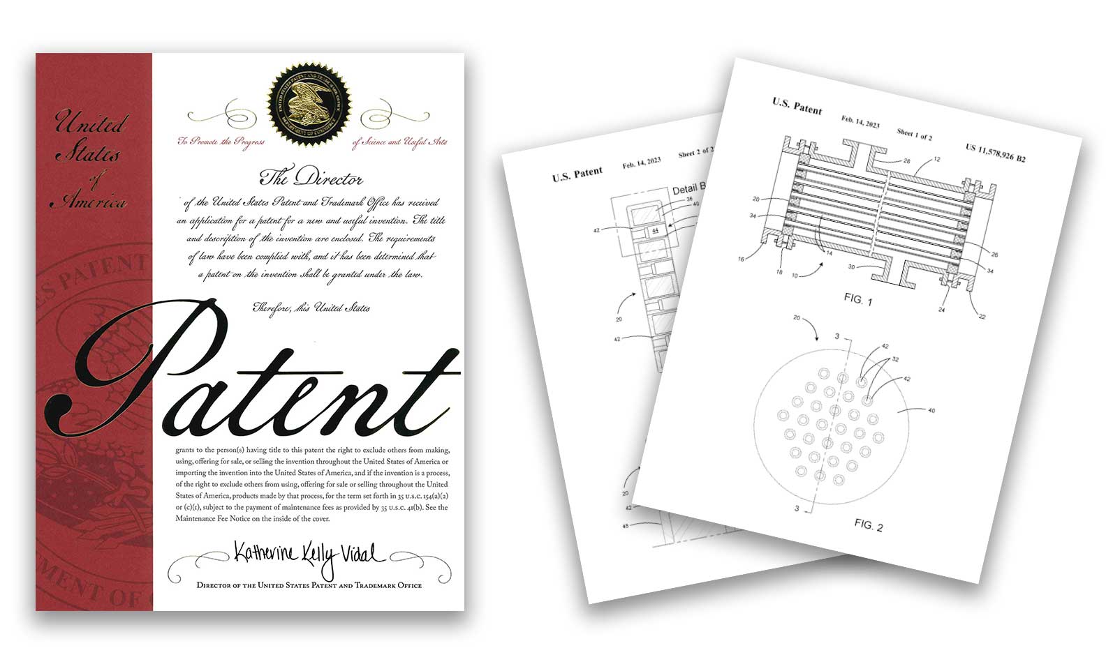 United States Patent on XD Tubesheet
