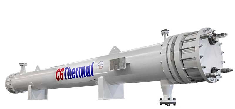 Impervite Graphite shell and tube heat exchanger