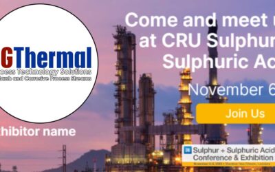 High-Temperature Solutions at CRU Sulphur + Sulphuric Acid 2023